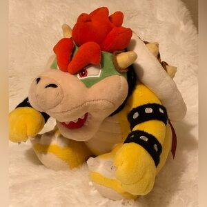 Bowser from Super Mario video game 
officially licensed and high quality plush